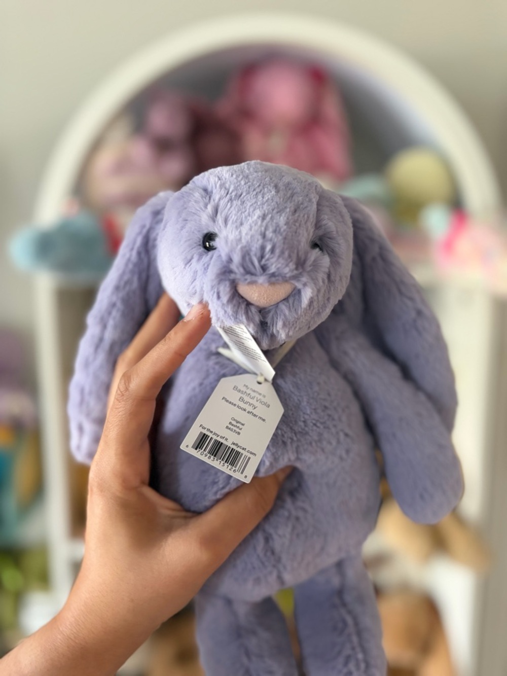 Jellycat Bashful Viola Bunny - Authentic & BNWT! - Picture 6 of 6
